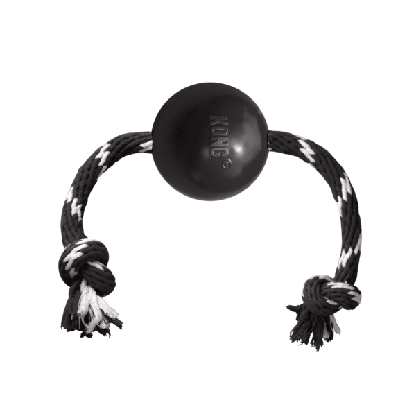 KONG® Extreme Ball w/Rope Lg EB12 - Image 4