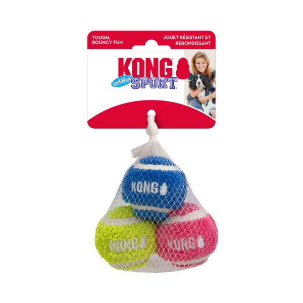 KONG Sport® Softies Balls 3-pk Assorted Sm ABSS3 PNG