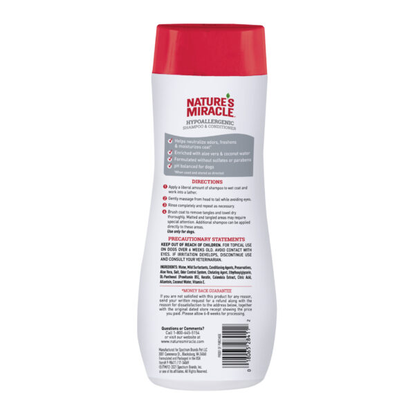 Shampoo y Acondicionador Hipoalergenico Para Perro 473 ml - Image 2